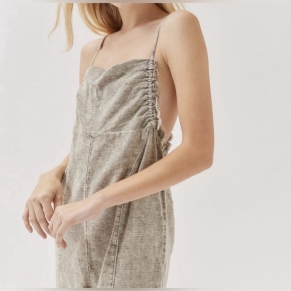 NWT! Urban Outfitters Out From Under Brea Distressed Jumpsuit Sz Small - Picture 2 of 3